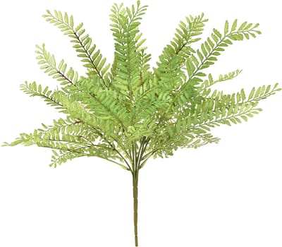 Kunstmatige varen decoratie kunstmatige varen kunstplant groen 42cm