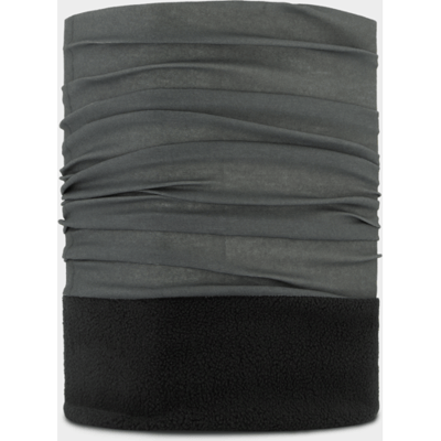 Poederbaas nekwarmer One Size - donkergrijs antraciet, nekwarmer met fleece