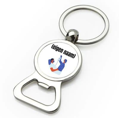 Akyol - dokter met patient met eigen naam flesopener - Dokter - iemand die dokter is - ziekenhuis - verjaardag - cadeau - kado - 9 bij 3 cm