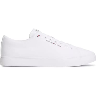 Tommy Hilfiger - Heren Sneakers Harlem Core Canvas - Wit - Maat 48