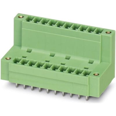 Phoenix Contact 1830392 Male behuizing (board) MCDV Totaal aantal polen: 16 Rastermaat: 3.81 mm Inhoud: 50 stuk(s)
