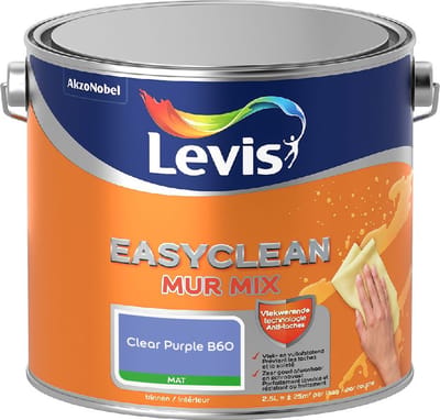 Levis - Easyclean Mur Mat Mix - Clear Purple B60 - Mengverf - 2,5 L