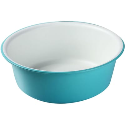 Wasbak Plastic Verdikte Multifunctionele Wasbak voor Gezichtsreiniging, Wassen van Kleding en Voeten Wit 33.5x11.5cm white