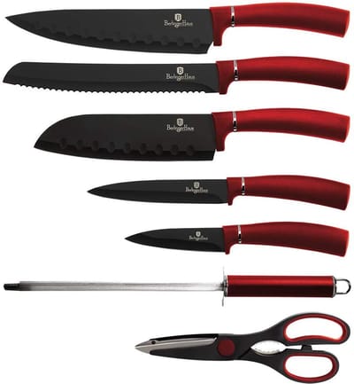 Berlinger Haus 2562 - 8 delige messenset - Burgundy Collection