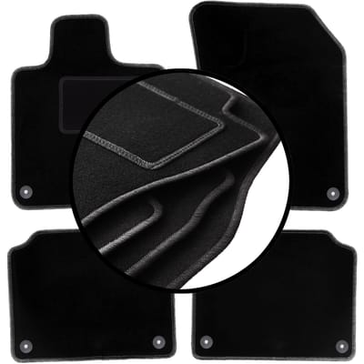 Complete set veloursmatten voor: Volvo S90 II sedan (2016-)