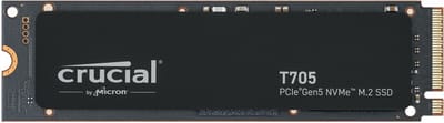 Crucial T705 | 4TB NVMe SSD | M.2 Gen5 | 14.100 MB/s Lezen | 12.600 MB/s Schrijven