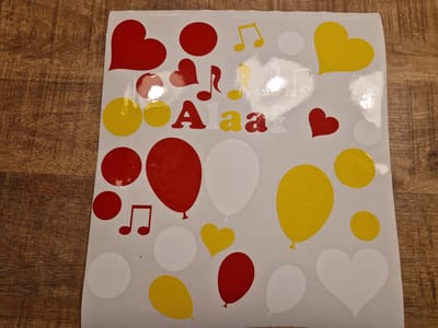 Herbruikbare statische raamsticker ALAAF