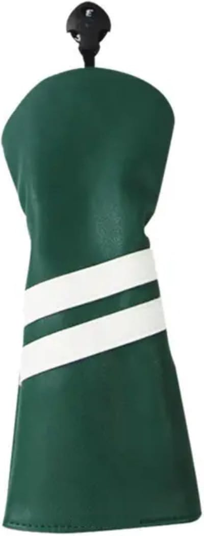 Golf Club Headcover Double-Stripe - Golfclub Covers - Groen- Headcovers-Golf Spullen- Hybride/Fairway wood