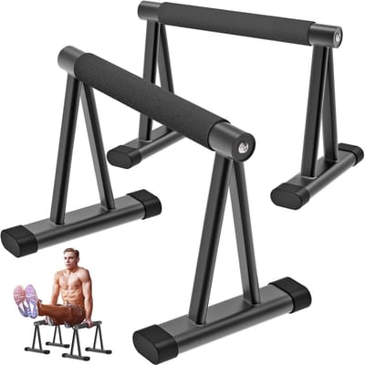 Push-up Steunen voor Calisthenics, Parallettes Bars voor L-Sit en Dips, Ideaal voor Thuis Fitness en Krachttraining
