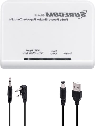 Surecom SR-112 Simplex Cross Band Repeater Controller met K Connector en Kabel voor Kenwood, PUXING, WOUXUN en QUANSHENG - Ideaal voor Amateur Radio en Communicatie