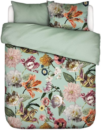 Essenza Filou Dekbedovertrek Subtle green - Lits-Jumeaux - 240x200/220 cm