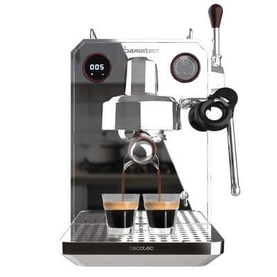 Koffiemachine - CECOTEC - Baristeo Intima - 1850 W - 15 bar - 1,7 L - Zilver