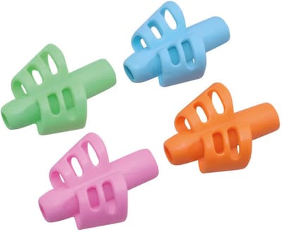 Vingergrip Schrijfhulp Potloodgrip - Groen | Geschikt voor Potlood en Pen | Voor Kinderen | Schrijfhulpje | Pencil Grip | Schrijfhulpmiddelen | Verdikker | Pengrip | Pengreep | Penverdikker | Basisschool | Kleuterschool