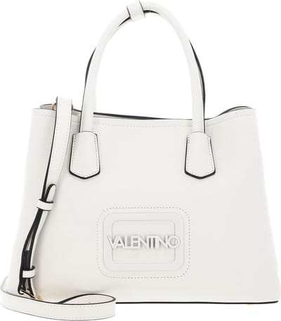 VALENTINO Trafalgar Shopper Bianco Wit