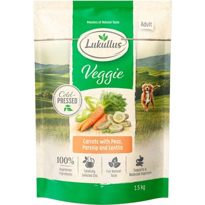 Lukullus Koudgeperste Veggie - Voordeelpakket: 4 x 1,5 kg: Nieuw Recept