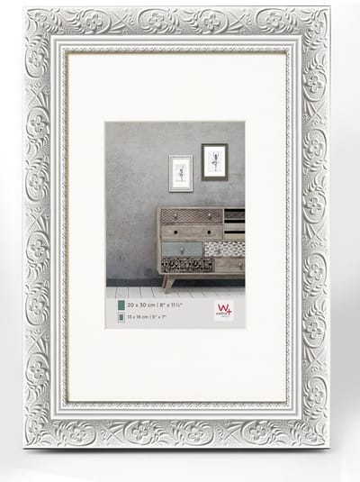 Walther Barock - Houten lijst - Fotoformaat 20x30 cm - Wit