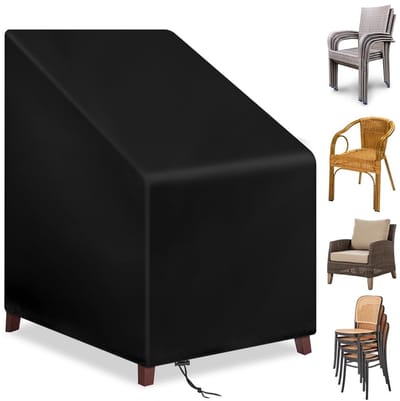 Dailygoods - Tuinstoelhoes - Waterdichte Beschermhoes voor Stapelstoelen