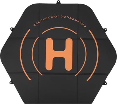 Drone Landing Site 80 cm Waterdichte Hexagonale Vouwbare Beschermmat voor Drones zoals Mavic 3 Pro, Ideaal voor Buitengebruik en Veilig Landen