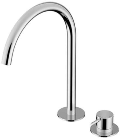 Hotbath Cobber CB023H wastafelkraan 2-gats hoog chroom