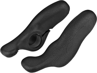 Ergonomische Stuurdoppen met Gel voor Mountainbike en Racefiets (Zwart)