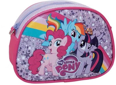My Little Pony Toilettas – Make-up Tasje – Cosmetica Tas voor Meisjes – Roze – Perfect voor School & Reizen