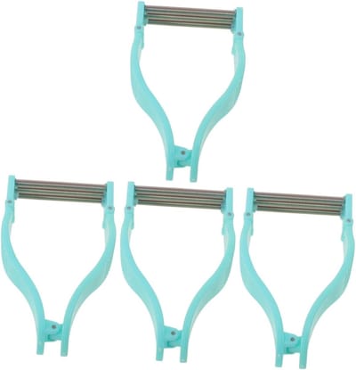 Gezichts ontharingsset - Draadloze trimmer - Snel ontharen - Ergonomisch ontwerp - 10 x 6 x 2.8 cm - Blauw