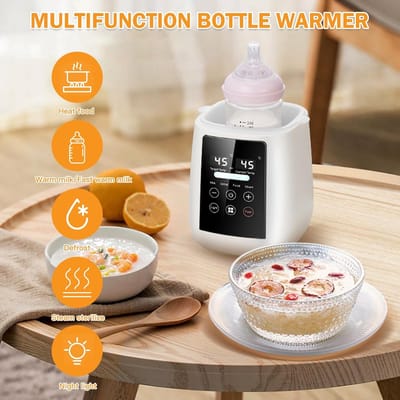 Lexium Flessenwarmer Onderweg - Draagbare Flessenwarmer - Oplaadbaar - Flesverwarmer - Babyvoeding