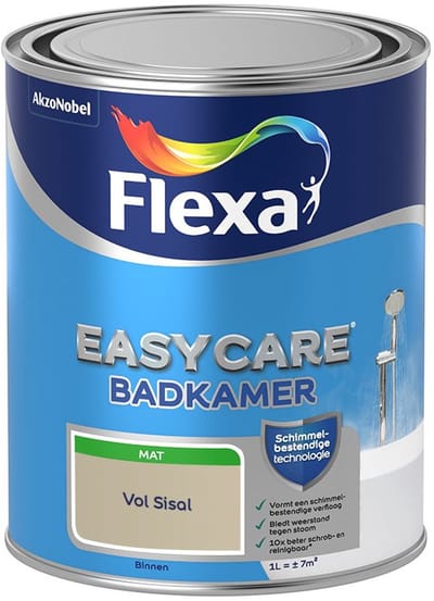 Flexa - Easycare Badkamer - Vol Sisal - Mengverf - 1 L