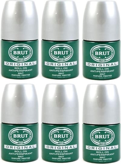 Brut Original Deo Roller - Voordeelverpakking 6 x 50 Ml