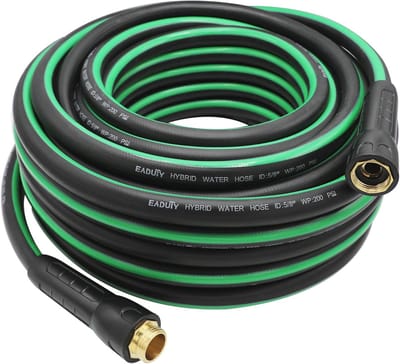 Hybride tuinslang 5/8 inch x 75 voet - Heavy Duty, Lichtgewicht en Flexibel