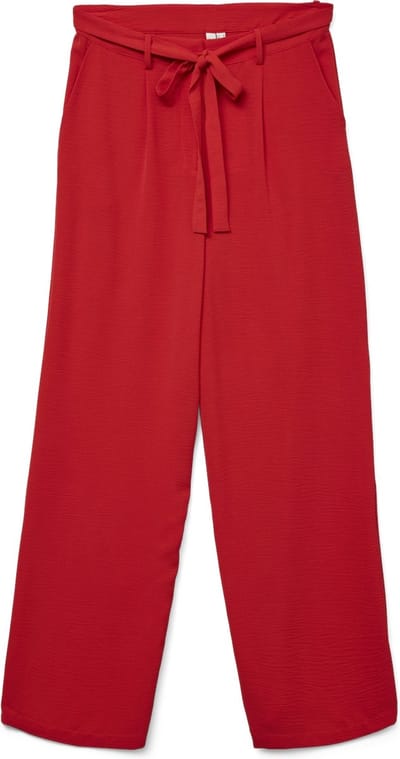 Vero Moda Broek Vmbadina Mw Pant Tlr Btq Ga 10326903 Fiery Red Dames Maat - S