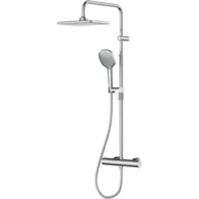 Aquavive Regendouche Tenna - Chroom - Vierkant - Waterbesparend