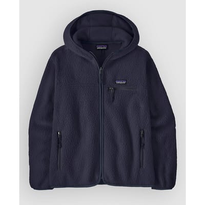 Patagonia Retro Pile Hoodie blauw