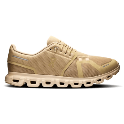 On Cloud 6 Chai | Sand Maat: 42.5 | Sneakers Outlet | Heren | Beige