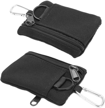 Dailygoods- Molle Pouch - Duurzaam Nylon - Organizer - EDC Pouch - Compact Ontwerp - 6,3 x 4,7 x 2 inch - Veilig met Ritssluiting