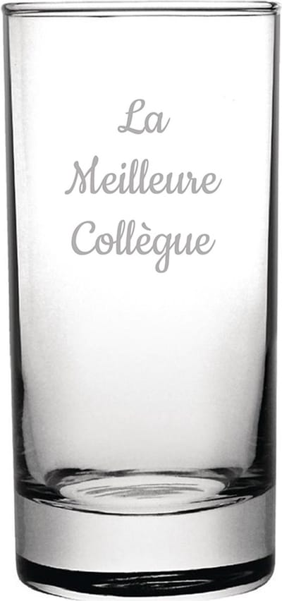 Longdrinkglas gegraveerd - 28,5cl - La Meilleure Collègue