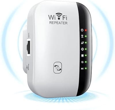 N.lux - Wifi versterker stopcontact / Wifi repeater / Draadloos / 300 Mbit/s / 5 GHz