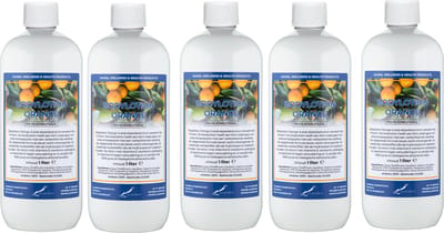 Bodylotion Orange 1 Liter - set van 5 stuks - Voordeelverpakking