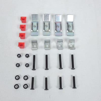 Kit fixation platine top case sur porte bagage pour moto scooter quad Shad TOP MASTER D1B40BOR