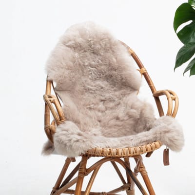 SHEEPY® | Schapenvacht | Elva (Linnen) S (90-100cm) - Sheepy.cc