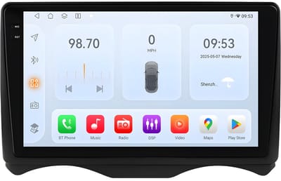 Autoradio met bluetooth - Carplay - Voor Citroën C2 & C3 (2002-2006) - Geschikt voor Apple en Android - Stereo - Navigatie - Navigatiesysteem auto - 3GB 32GB