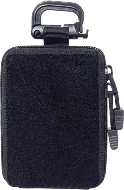 EDC Tool Pouch EHBO Tasje – Klein Heuptasje EMT Organizer voor Outdoor, Wandelen, Kamperen & Jagen - Tactical Riemtas Opberg Accessoire - Zwart