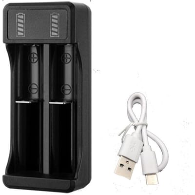 2/4 Slots Universele Batterij Oplader voor 18650 18500 16340 14500 26650 Oplaadbare Lithium Batterij USB Opladen Adapter 2 Slot