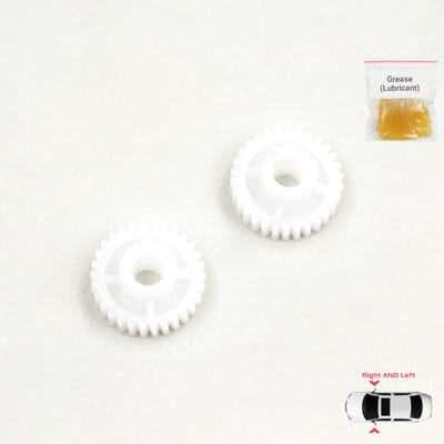 BGE590-1 2 Stuks Elektrische Zijspiegel Opklapmotor Reparatie Tandwiel 30 Tanden voor Hyundai i30 i20 i10