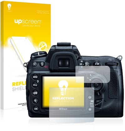 upscreen - Screenprotector voor Nikon D300 - Folie Beschermfolie anti glare matte