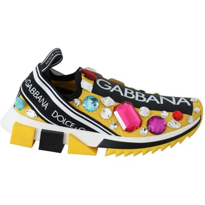 Portofino Slipon Sneakers met Kristaldetails