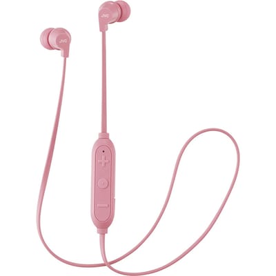 Jvc HA-FX21BT-PE Draadloze Binaural Hals Band Bluetooth Headset Met Microfoon En Afstandsbediening Roze