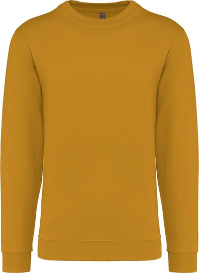 Sweater 'Crew Neck Sweatshirt' Kariban Collectie Basic+ XS - Dark Mustard