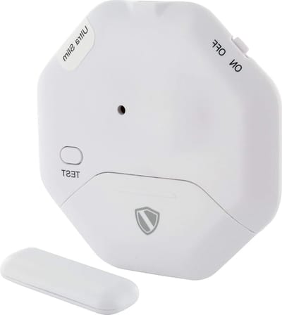 Glasbreukalarm - Raambeveiliging - Indringers Afschrikken - 95 dB Sirene - Slank Design - Wit