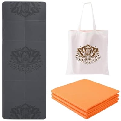 Opvouwbare Yogamat - 5 mm Dikte, Lichtgewicht en Draagbaar voor Yoga, Pilates, Fitness en Training